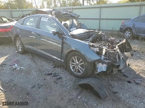 2016 Hyundai Sonata 2.4L SE with VIN 5NPE24AF7GH389582, listed as a Copart auction lot 76574274 with 0 mi miles and Non Repairable. Bid and sale history available at carsss.com. Image 12.