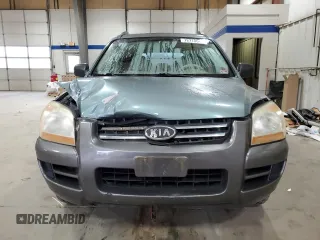 2005 Kia Sportage LX with VIN KNDJE723357136000, listed as a Copart auction lot 78710044 with 219,599 mi miles and Salvage Title. Bid and sale history available at carsss.com. Image 5.
