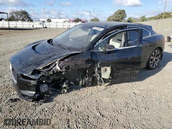 2019 Jaguar I-Pace HSE z VIN SADHD2S12K1F76136, wystawiony jako Copart lot #84889804 z przebiegiem Nie podano mil oraz Szkoda całkowita • Salvage title. Historia ofert i sprzedaży dostępna na DreamBid. Obrazek 1.