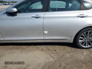 2017 Genesis G80 3.8L with VIN KMHGN4JE2HU167123, listed as a Copart auction lot 76287094 with 0 mi miles and Non Repairable. Bid and sale history available at carsss.com. Image 12.