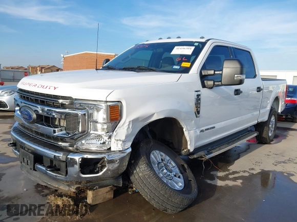 2022 Ford F-250 XL with VIN 1FT7W2BT9NEE57013, listed as a IAAI auction lot 41436204 with 38,823 mi miles and . Bid and sale history available at DreamBid. Image 6.