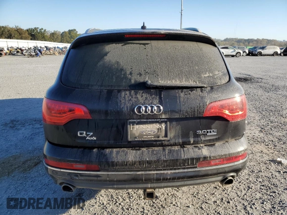 2013 Audi Q7 3.0L TDI Prestige with VIN WA1VMAFE1DD000505, listed as a Copart auction lot 75465774 with 134,040 mi miles and Salvage Title. Bid and sale history available at carsss.com. Image 6.