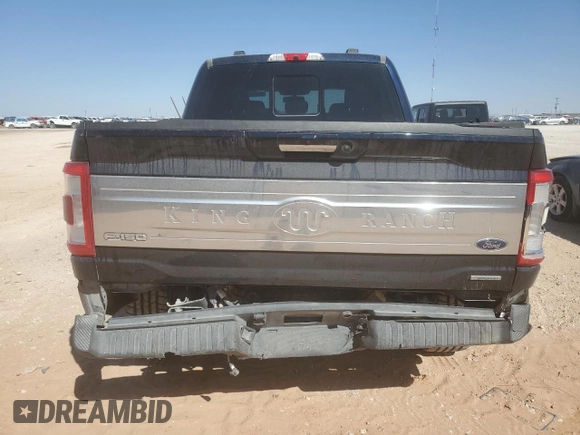 2021 Ford F-150 XL with VIN 1FTFW1E87MFB16277, listed as a Copart auction lot 48711215 with 81,861 mi miles and Salvage Title. Bid and sale history available at carsss.com. Image 6.