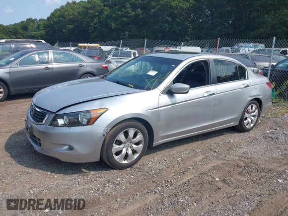 2009 Honda Accord EX-L with VIN 1HGCP36839A027421, listed as a IAAI auction lot 40128806 with 198,610 mi miles and . Bid and sale history available at DreamBid. Image 2.