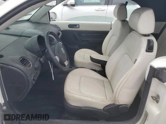 2007 Volkswagen Beetle with VIN 3VWFG31Y47M410557, listed as a Copart auction lot 74986374 with 78,144 mi miles and Salvage Title. Bid and sale history available at DreamBid. Image 7.