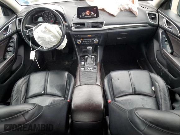 2018 Mazda 3 Touring with VIN 3MZBN1V36JM198937, listed as a Copart auction lot 44759285 with 91,857 mi miles and Non Repairable. Bid and sale history available at carsss.com. Image 8.