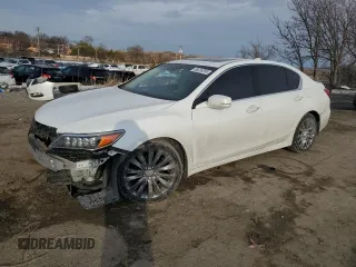 2016 Acura RLX Tech Pkg with VIN JH4KC1F58GC001025, listed as a Copart auction lot 88226255 with 137,813 mi miles and Salvage Title. Bid and sale history available at carsss.com. Image 1.