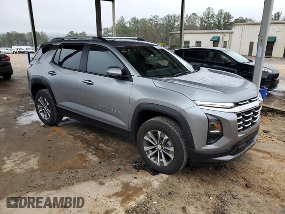 2025 Chevrolet Equinox FWD LT with VIN 3GNAXHEG9SL151131, listed as a Copart auction lot 44346905 with 5,720 mi miles and Clean Title. Bid and sale history available at DreamBid. Image 4.