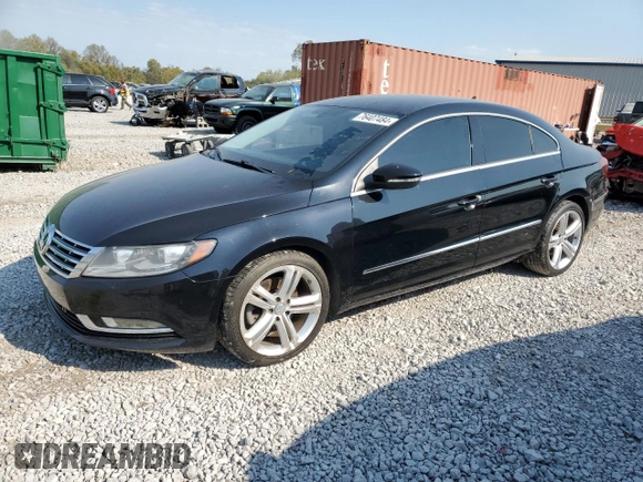 2013 Volkswagen CC R-Line with VIN WVWBP7AN1DE506629, listed as a Copart auction lot 76407484 with 154,551 mi miles and Clean Title. Bid and sale history available at DreamBid. Image 1.