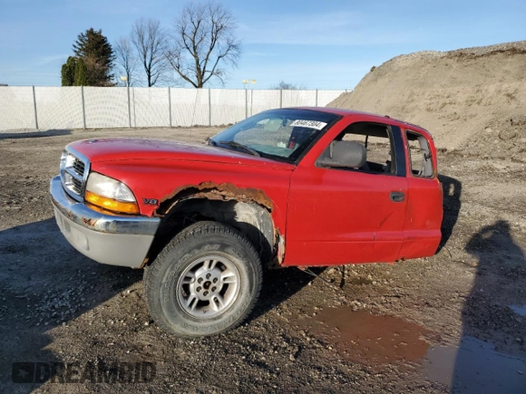 1999 Dodge Dakota SLT with VIN 1B7GG22Y3XS197835, listed as a Copart auction lot 80467304 with 102,463 mi miles and Clean Title. Bid and sale history available at DreamBid. Image 1.