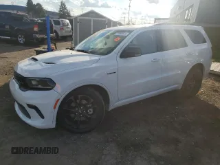 2023 Dodge Durango R/T Plus with VIN 1C4SDJCT6PC691178, listed as a Copart auction lot 77088574 with 23,725 mi miles and Salvage Title. Bid and sale history available at carsss.com. Image 1.