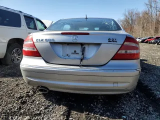 2003 Mercedes-Benz CLK-Class 5.0L with VIN WDBTJ75J73F027068, listed as a Copart auction lot 49972835 with 0 mi miles and Salvage Title. Bid and sale history available at carsss.com. Image 6.