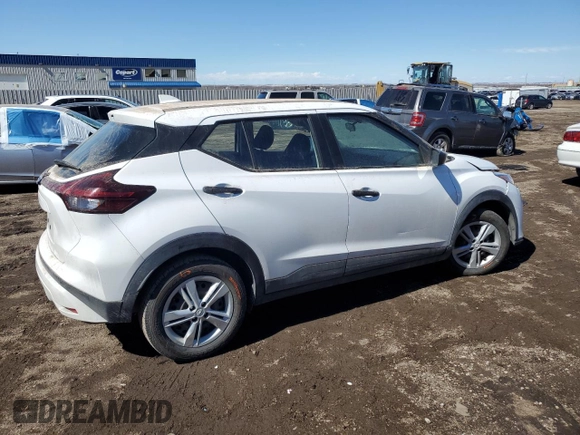 2021 Nissan Kicks S with VIN 3N1CP5BV7ML524160, listed as a Copart auction lot 50094965 with 71,909 mi miles and Salvage Title. Bid and sale history available at carsss.com. Image 3.