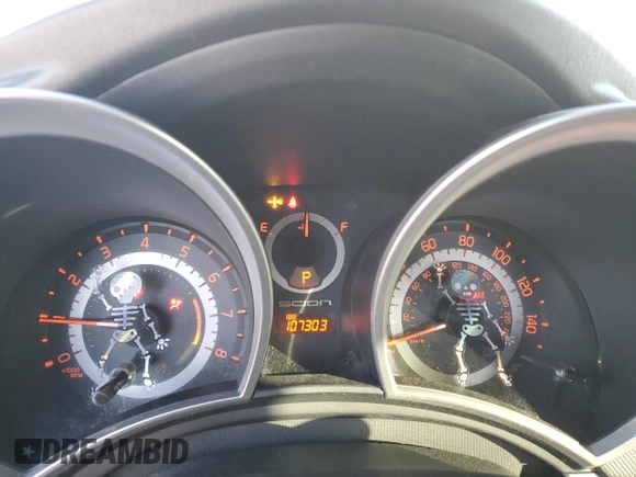 2016 Scion tC with VIN JTKJF5C73GJ019891, listed as a Copart auction lot 41480885 with 107,303 mi miles and Salvage Title. Bid and sale history available at carsss.com. Image 9.