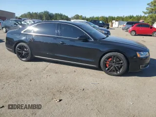 2015 Audi A8 L 4.0T with VIN WAU32AFD5FN022074, listed as a Copart auction lot 44528875 with 127,377 mi miles and Salvage Title. Bid and sale history available at carsss.com. Image 4.