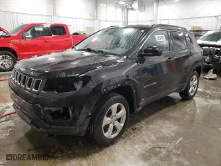 2018 Jeep Compass Latitude with VIN 3C4NJDBB1JT348905, listed as a Copart auction lot 45594895 with NaN miles and Clean Title. Bid and sale history available at carsss.com. Image 1.