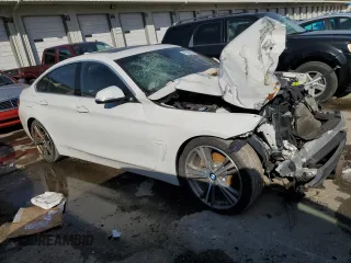 2018 BMW 4 Series 430i with VIN WBA4J1C59JBA30115, listed as a Copart auction lot 41644655 with Not Provided miles and Salvage Title. Bid and sale history available at DreamBid. Image 4.
