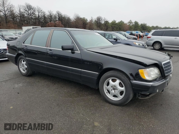 1999 Mercedes-Benz S-Class with VIN WDBGA51G5XA422062, listed as a Copart auction lot 83805544 with 198,439 mi miles and Salvage Title. Bid and sale history available at carsss.com. Image 4.
