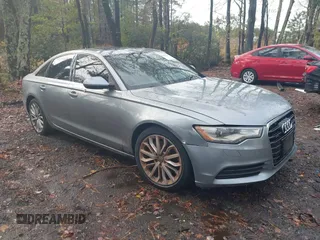 2014 Audi A6 2.0T Premium Plus with VIN WAUGFAFC2EN123407, listed as a IAAI auction lot 40831741 with 131,876 mi miles. Bid and sale history available at carsss.com. Image 1.