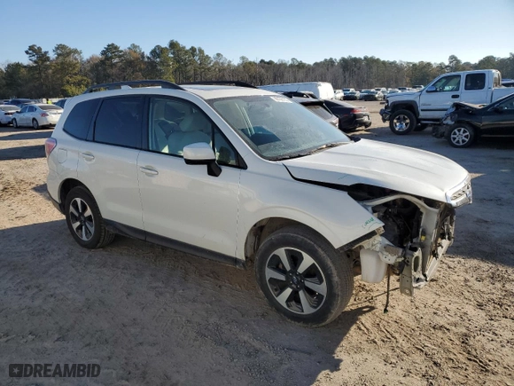 2017 Subaru Forester Premium with VIN JF2SJAGC0HH593465, listed as a Copart auction lot 88106185 with 98,706 mi miles and Salvage Title. Bid and sale history available at carsss.com. Image 4.