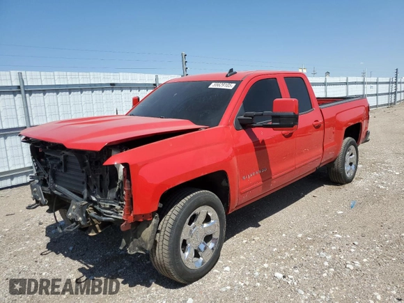 2017 Chevrolet Silverado 1500 LT with VIN 1GCVKREC3HZ256812, listed as a Copart auction lot 55629105 with 111,921 mi miles and Salvage Title. Bid and sale history available at DreamBid. Image 1.