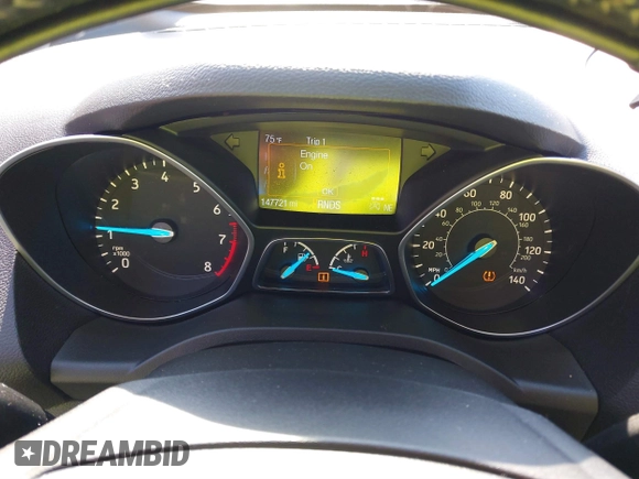 2017 Ford Escape SE with VIN 1FMCU9GD9HUC84906, listed as a IAAI auction lot 41762989 with 147,721 mi miles. Bid and sale history available at carsss.com. Image 7.