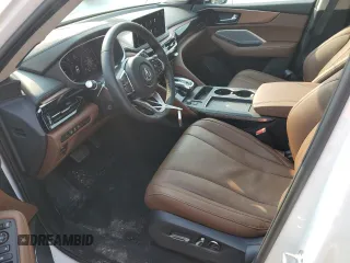 2025 Acura MDX Technology with VIN 5J8YD9H42SL002323, listed as a Copart auction lot 58793985 with 11,133 mi miles and Salvage title. Bid and sale history available at DreamBid. Image 7.