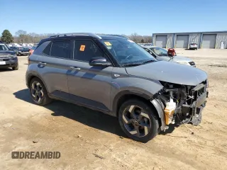 2022 Hyundai Venue Limited with VIN KMHRC8A34NU207329, listed as a Copart auction lot 46824715 with 25,463 mi miles and Salvage title. Bid and sale history available at DreamBid. Image 4.