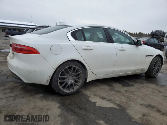 2019 Jaguar XE 25t Premium with VIN SAJAJ4FX0KCP50143, listed as a Copart auction lot 46303155 with 111,621 mi miles and Salvage Title. Bid and sale history available at DreamBid. Image 3.