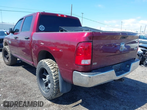 2017 Ram 1500 Express z VIN 1C6RR7KT0HS534278, wystawiony jako IAAI lot #42086941 z przebiegiem 132 986 mil mil oraz . Historia ofert i sprzedaży dostępna na DreamBid. Obrazek 3.