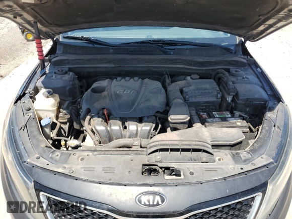 2015 Kia Optima LX with VIN 5XXGM4A78FG437595, listed as a Copart auction lot 56953215 with 217,522 mi miles and Salvage title. Bid and sale history available at DreamBid. Image 11.