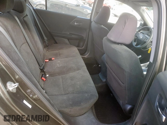 2013 Honda Accord LX z VIN 1HGCR2F39DA142218, wystawiony jako Copart lot #55621635 z przebiegiem 109 215 mil mil oraz Szkoda całkowita • Salvage title. Historia ofert i sprzedaży dostępna na DreamBid. Obrazek 10.
