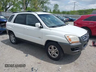 2006 Kia Sportage LX z VIN KNDJE723867146717, wystawiony jako IAAI lot #42188765 z przebiegiem 168 946 mil mil oraz . Historia ofert i sprzedaży dostępna na DreamBid. Obrazek 1.