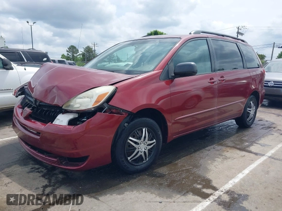 2005 Toyota Sienna CE with VIN 5TDZA23C05S356510, listed as a IAAI auction lot 42127008 with 220,007 mi miles and . Bid and sale history available at DreamBid. Image 17.