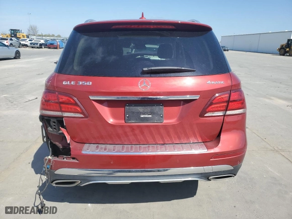2016 Mercedes-Benz GLE with VIN 4JGDA5HBXGA710377, listed as a Copart auction lot 50616145 with NaN miles and Salvage Title. Bid and sale history available at carsss.com. Image 6.