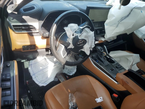 2023 Toyota Highlander L with VIN 5TDKDRAH4PS026744, listed as a Copart auction lot 55088915 with 44,740 mi miles and Non repairable. Bid and sale history available at DreamBid. Image 8.
