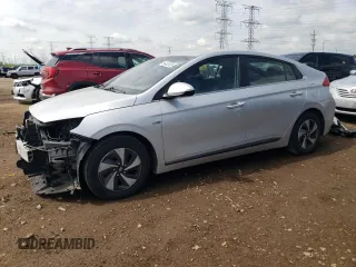 2017 Hyundai Ioniq SEL с VIN KMHC75LCXHU046396, выставлен на аукционе Copart как лот 58432535 с пробегом 81 090 миль миль и Списание • Salvage title. История ставок и продаж доступна на DreamBid. Изображение 1.