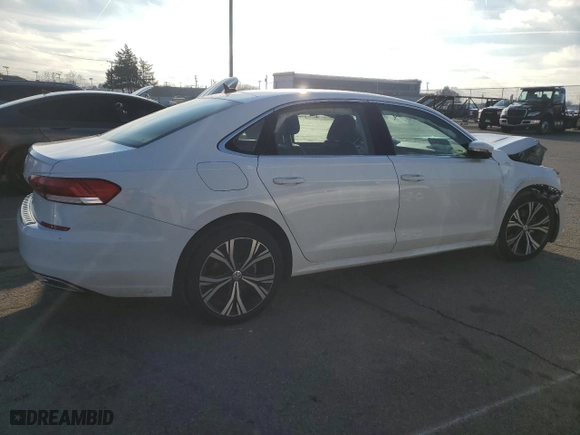 2021 Volkswagen Passat 2.0T SE with VIN 1VWSA7A33MC009848, listed as a Copart auction lot 82961934 with 89,898 mi miles and Salvage Title. Bid and sale history available at carsss.com. Image 3.
