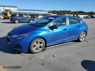 2017 Chevrolet Cruze LT with VIN 3G1BE6SM0HS573801, listed as a Copart auction lot 76269394 with 66,616 mi miles and Salvage Title. Bid and sale history available at carsss.com. Image 1.
