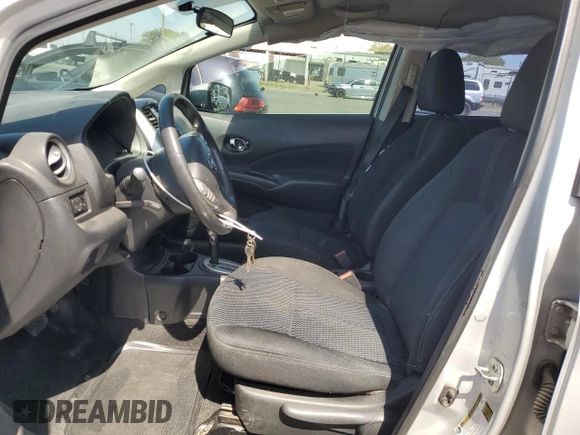 2015 Nissan Note S with VIN 3N1CE2CP1FL369726, listed as a Copart auction lot 59230855 with 158,661 mi miles and Salvage title. Bid and sale history available at DreamBid. Image 7.