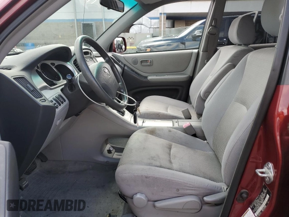 2005 Toyota Highlander z VIN JTEEP21A250113777, wystawiony jako Copart lot #58833735 z przebiegiem 176 285 mil mil oraz Szkoda całkowita • Salvage title. Historia ofert i sprzedaży dostępna na DreamBid. Obrazek 7.
