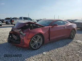 2018 Chevrolet Camaro 1LT with VIN 1G1FB1RXXJ0105908, listed as a Copart auction lot 47200395 with 97,831 mi miles and Salvage Title. Bid and sale history available at carsss.com. Image 1.