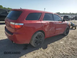 2012 Dodge Durango R/T with VIN 1C4SDHCT8CC260151, listed as a Copart auction lot 61675644 with 151,467 mi miles and Salvage title. Bid and sale history available at DreamBid. Image 3.