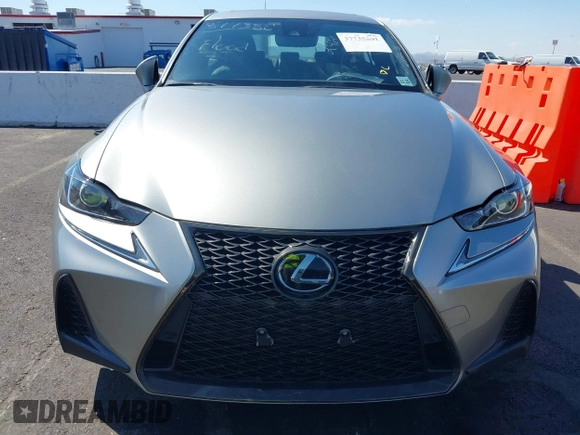 2020 Lexus IS with VIN JTHG81F2XL5043160, listed as a IAAI auction lot 37738891 with 24,607 mi miles. Bid and sale history available at carsss.com. Image 6.