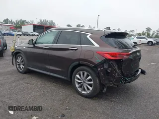 2020 Infiniti QX50 Luxe with VIN 3PCAJ5M17LF103598, listed as a IAAI auction lot 41406324 with 51,490 mi miles and . Bid and sale history available at DreamBid. Image 3.