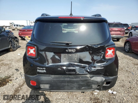 2022 Jeep Renegade Sport with VIN ZACNJDA19NPN64021, listed as a Copart auction lot 44835905 with 88,861 mi miles and Salvage title. Bid and sale history available at DreamBid. Image 6.