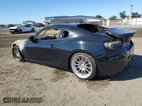 2017 Toyota 86 with VIN JF1ZNAA14H9711199, listed as a Copart auction lot 81957904 with 0 mi miles and Salvage Title. Bid and sale history available at carsss.com. Image 2.