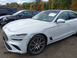2022 Genesis G70 2.0T with VIN KMTG34TA1NU098409, listed as a IAAI auction lot 40532561 with 24,602 mi miles and . Bid and sale history available at DreamBid. Image 6.