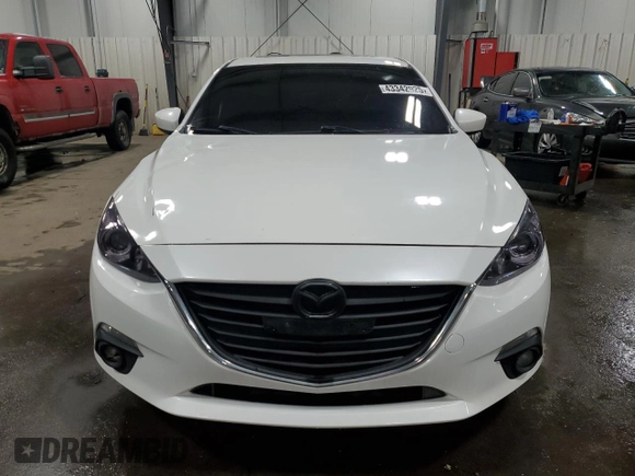 2015 Mazda 3 i Grand Touring with VIN JM1BM1W76F1230944, listed as a Copart auction lot 43342925 with 156,866 mi miles and Salvage Title. Bid and sale history available at DreamBid. Image 5.