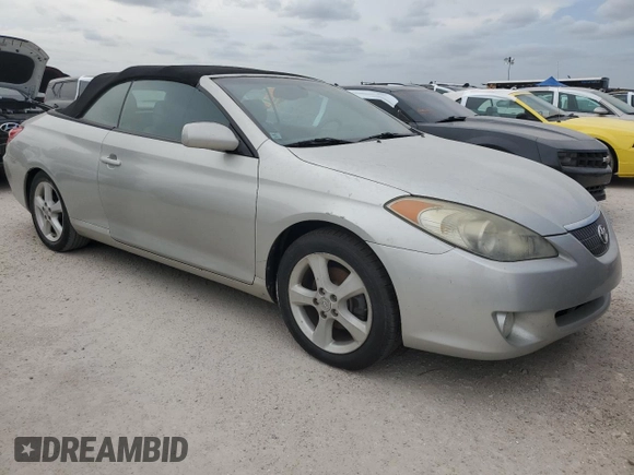 2004 Toyota Solara SE with VIN 4T1FA38P04U038879, listed as a Copart auction lot 74352164 with Not Provided miles and Salvage Title. Bid and sale history available at DreamBid. Image 4.